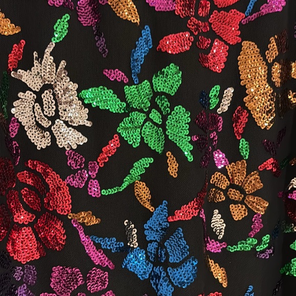 Sequin Short Sleeve Dress - Picture 2 of 3